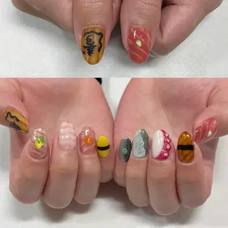 ネイル 東 千夏のネイルデザイン