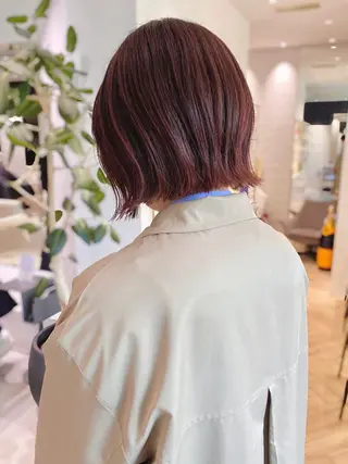 ミディアム 銀座/韓国レイヤー/ 艶カラー🍓原田侑依のヘアスタイル