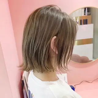 ショート カラー プル艶職人/ にしものヘアスタイル