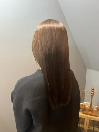 ロング カラー ＊くせ毛に特化＊ 【yun】のヘアスタイル