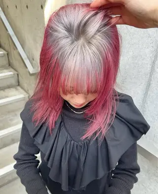 ミディアム masa 心斎橋　美容室のヘアスタイル