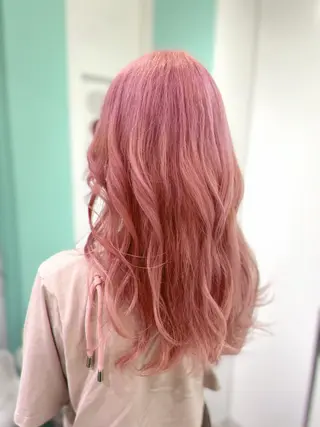 ロング 原 千景のヘアスタイル