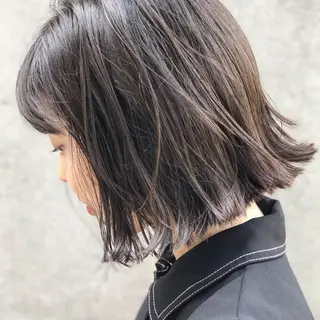 ショート カラー ヘアアレンジ ブリーチなし透け感/ マンツーマン/Ryoのヘアスタイル