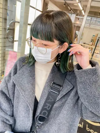 ショート カラー marble by KENJEのヘアスタイル