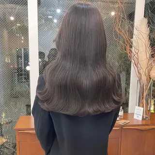 セミロング カラー MURANAKA RYOのヘアスタイル