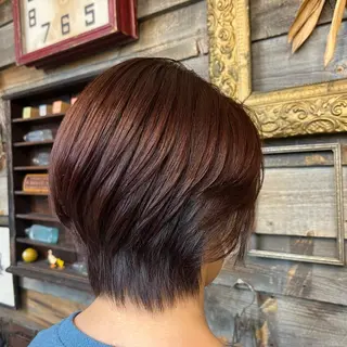 ショート カラー 川崎 かなでのヘアスタイル
