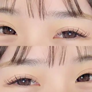 マツエク・マツパ 束感/ナチュラル/ mikuのマツエク・マツパデザイン