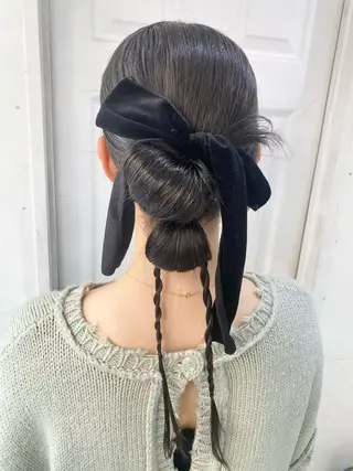 ヘアアレンジ uros.中目黒 moekaのヘアスタイル