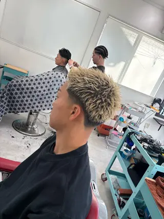 ショート メンズ 本間 颯太のヘアスタイル