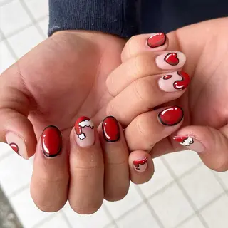 ネイル eight横浜☁️ くまべのネイルデザイン
