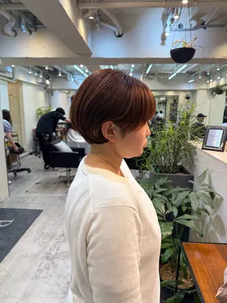 ショート 川口開世 short cutのヘアスタイル