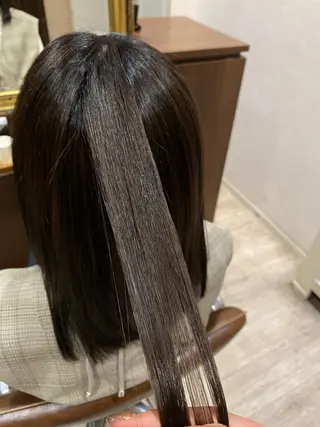 カラー 🌟髪質改善 🌟堀尾紗加のヘアスタイル