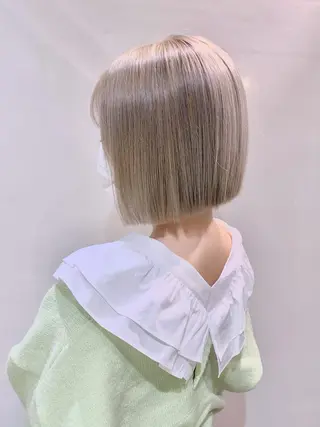 ショート カラー ヘアアレンジ 柔らか垢抜けｶﾗｰと ｶｯﾄ🫧ASUKAのヘアスタイル