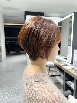 ショート Maison Blanc西宮阪急店所属・小野まさや /ショートカットのヘアスタイル