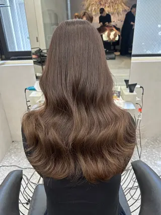 ロング 博多ベージュ 🐻松井傑のヘアスタイル