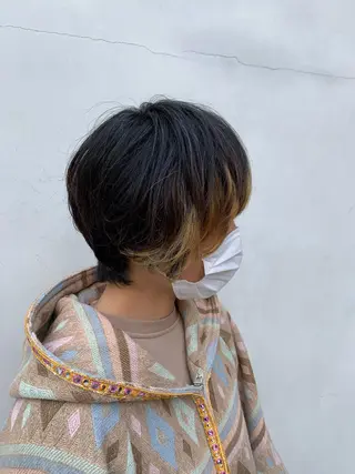 ショート パーマ 武田尚子🌸 自然に仕上がる矯正のヘアスタイル