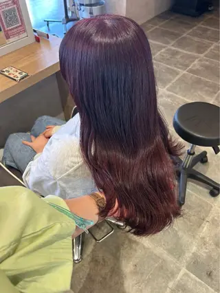 ロング カラー bloom富里店所属・bloom富里店 真衣のヘアスタイル