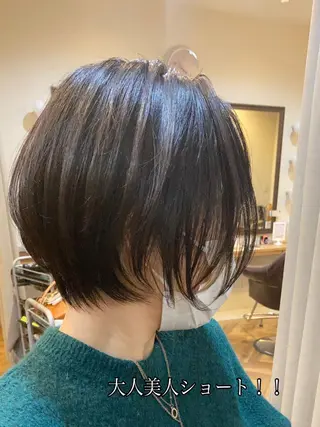 ショート 中江 翔のヘアスタイル