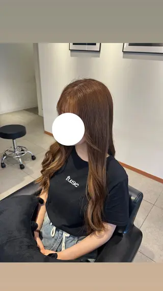 ロング カラー ERII /伏見 カットモデル募集中！のヘアスタイル