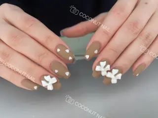 ネイル 神田 ココナッツのネイルデザイン