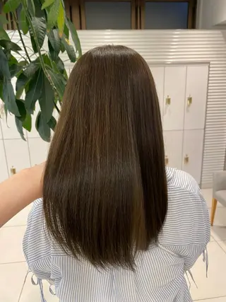 カラー 🎀TEN🎀 オリーブベージュのヘアスタイル