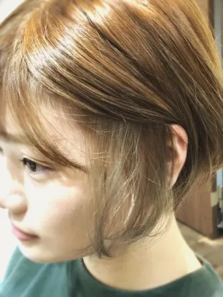 カラー 菊池 幹のヘアスタイル