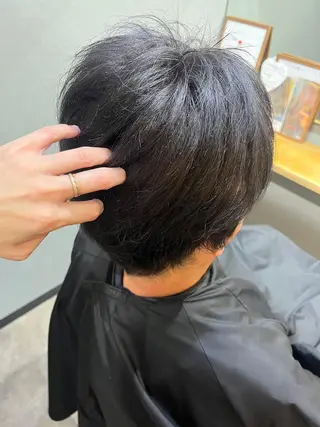 ショート カラー パーマ ヘアアレンジ メンズ キッズ ネイル マツエク・マツパ アイブロウ times salon名駅所属・久木原 ゆりのヘアスタイル