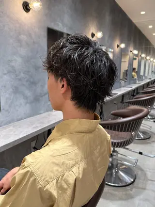 メンズ topa所属・山元 くるみのヘアスタイル