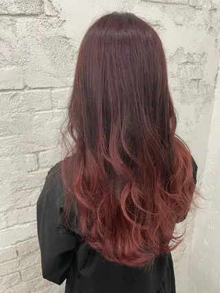 ロング カラー 🎀モテ髪ﾐﾙｸﾃｨ ｰ🎀yasunaのヘアスタイル