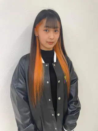 ロング カラー puf/ rinaのヘアスタイル