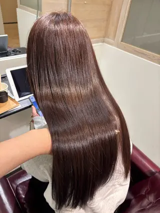 ロング カラー 藤林 かづき🪽のヘアスタイル