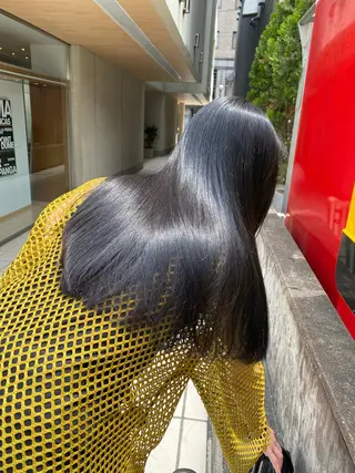 ロング 吉武 茂暉のヘアスタイル