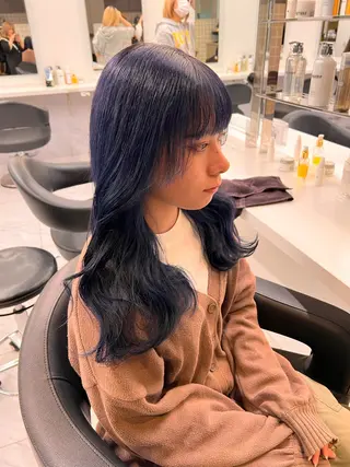 ロング カラー 💖札幌カラー 指名No.1💖玲奈のヘアスタイル