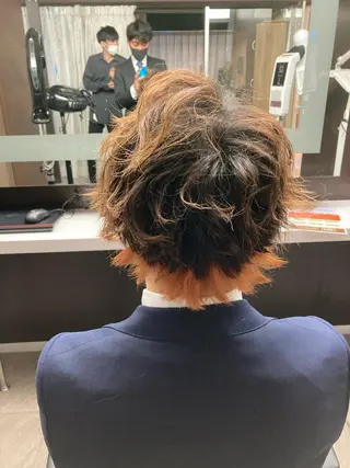 カラー メンズ NAGONSTYLE 高塩知輝のヘアスタイル