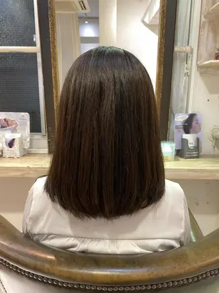 ミディアム 心斎橋美容室 ARCHEあやかのヘアスタイル