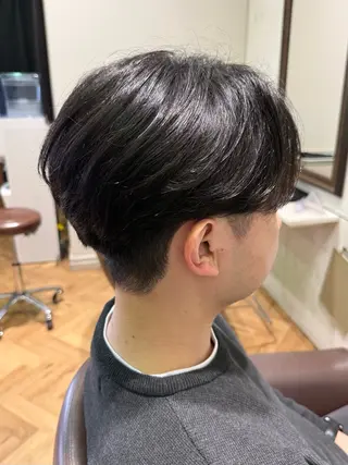 ショート メンズ 溝口 槙里也のヘアスタイル