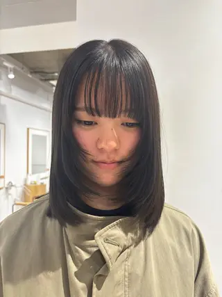 ミディアム ちあき knock🌼🍃のヘアスタイル