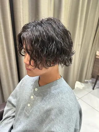 パーマ メンズ ヘアセット/メンズ パーマChihoのヘアスタイル