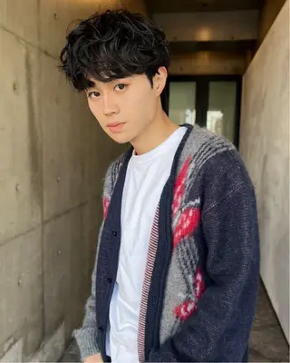 メンズ メンズ支持率No.1 ×パーマ◎サエキのヘアスタイル