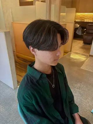 ショート カラー パーマ メンズ 小山内 一馬のヘアスタイル