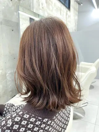 ミディアム カラー 滝沢 嵩大のヘアスタイル