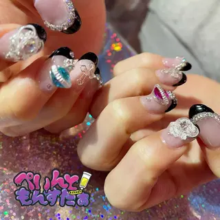 ネイル ぺいんともんすたぁ 鶴橋のネイルデザイン