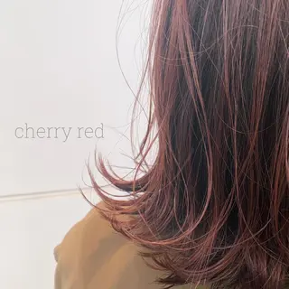 ミディアム カラー RINA🧤 デザインとボブのヘアスタイル