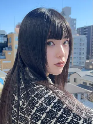 ロング 園田 渉 ◤SHIKIO◢のヘアスタイル