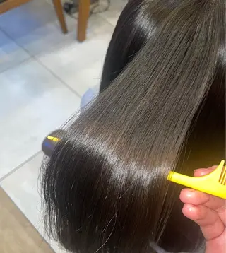 新原 陽那のヘアスタイル