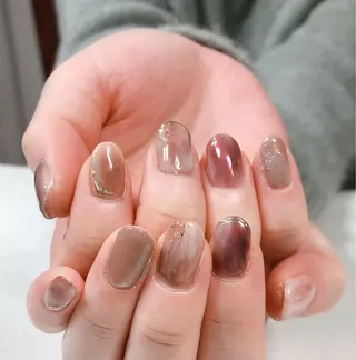 ネイル 東 千夏のネイルデザイン