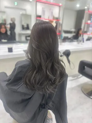 ロング まろっと艶感ブラウン ベージュ🤍まなかのヘアスタイル