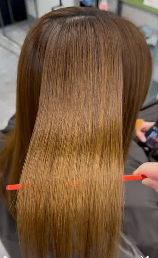 セミロング 髪質改善メニュー 長井 美佐子のヘアスタイル