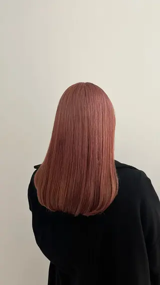 ロング カラー メンズパーマ/ メッシュ📍ユリのヘアスタイル