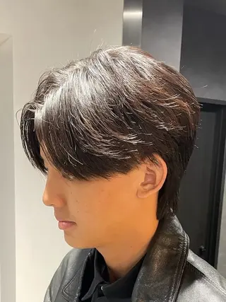 ショート パーマ メンズ 🔥フェザーパーマ 特化🔥勇斗のヘアスタイル